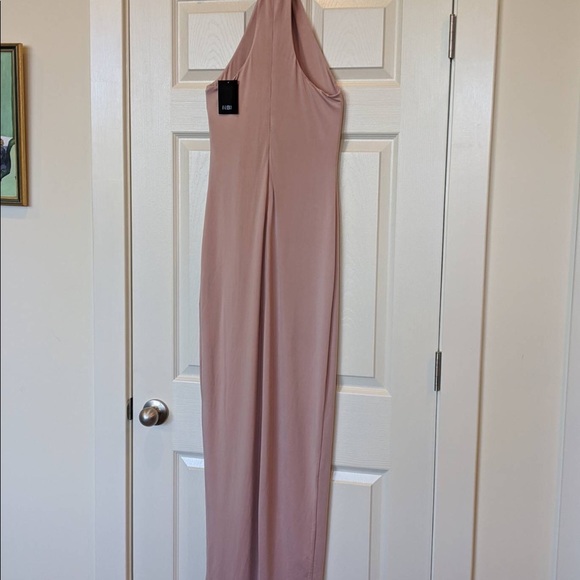 NBD Halter Fitted Maxi Dress from Revolve - Picture 5 of 6